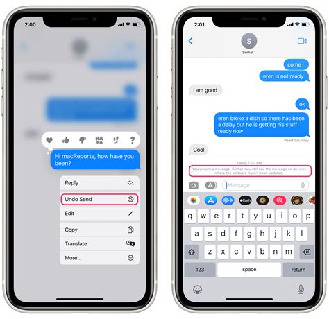 16 Sept 2022 ... To delete a sent message, long-press on the message within two minutes of sending. ... In the first public beta of this feature, you were allowed ...